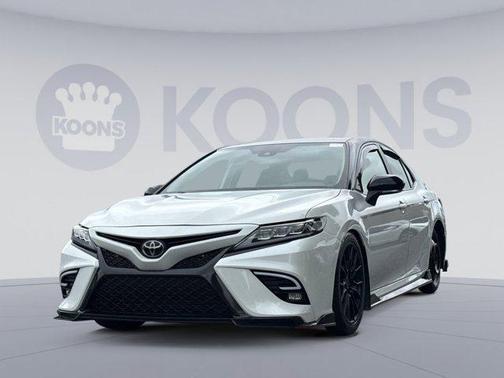 Wind Chill Pearl/Midnight Black Metallic 2023 Toyota Camry TRD