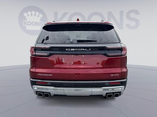 Volcanic Red Tintcoat 2026 GMC Acadia Denali
