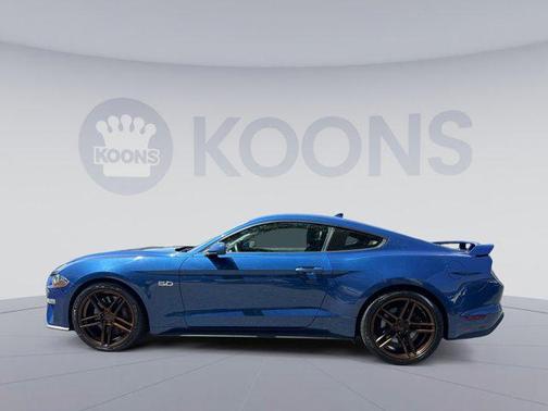 ATLAS BLUE METALLIC 2022 Ford Mustang GT Premium