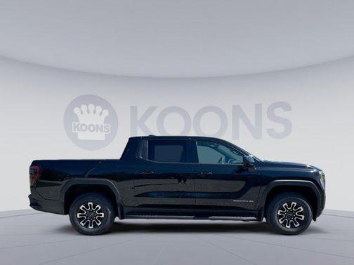Onyx Black 2026 GMC Sierra EV Standard Range Elevation