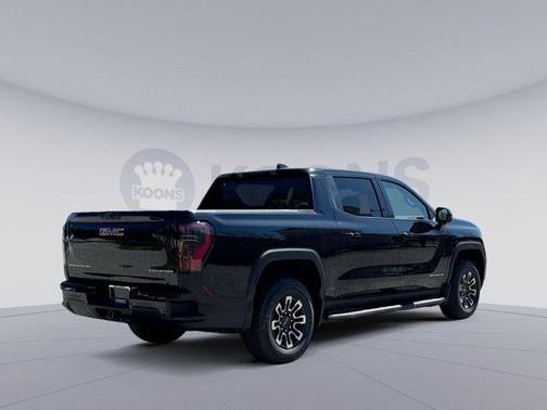 Onyx Black 2026 GMC Sierra EV Standard Range Elevation