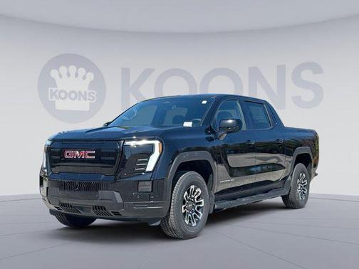 Onyx Black 2026 GMC Sierra EV Standard Range Elevation