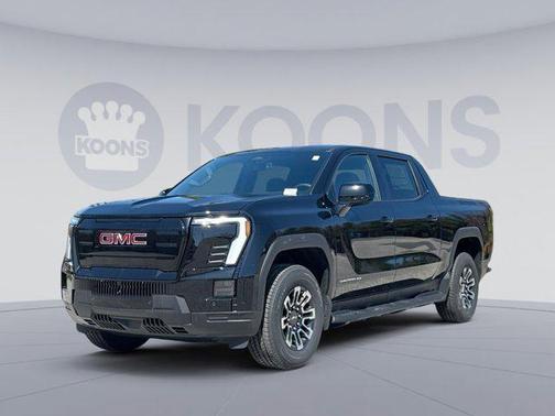 Onyx Black 2026 GMC Sierra EV Standard Range Elevation