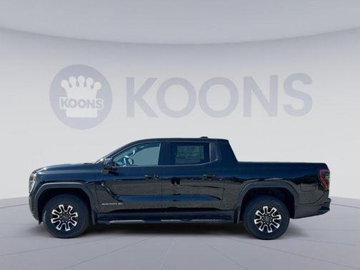 Onyx Black 2026 GMC Sierra EV Standard Range Elevation