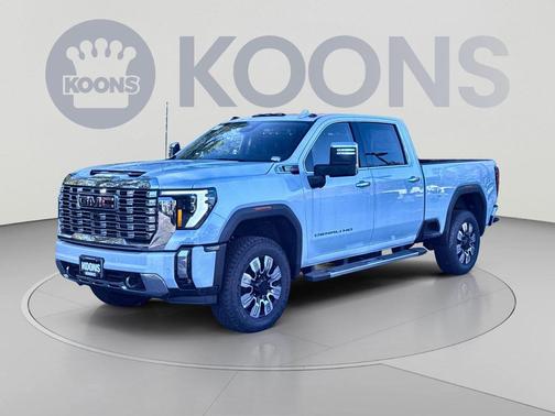 Glacier White Tricoat 2026 GMC Sierra 2500 Denali