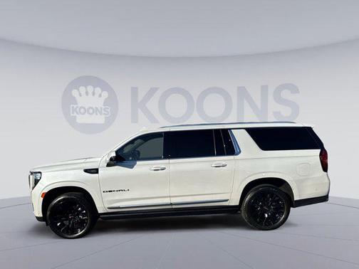 White Frost Tricoat 2024 GMC Yukon XL Denali