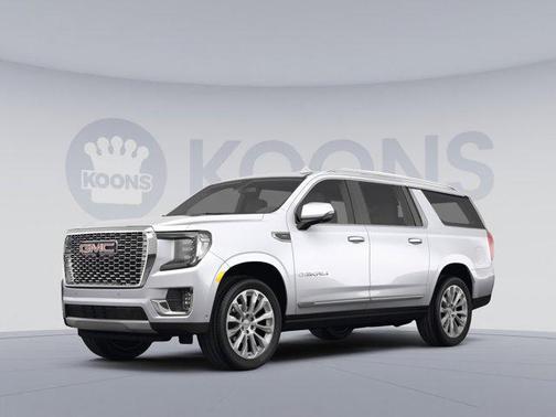 White Frost Tricoat 2024 GMC Yukon XL Denali