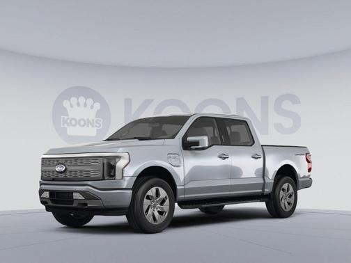 ICED BLUE SILVER 2022 Ford F-150 Lightning LARIAT