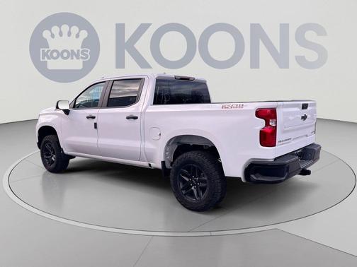 Summit White 2026 Chevrolet Silverado 1500 Custom Trail Boss