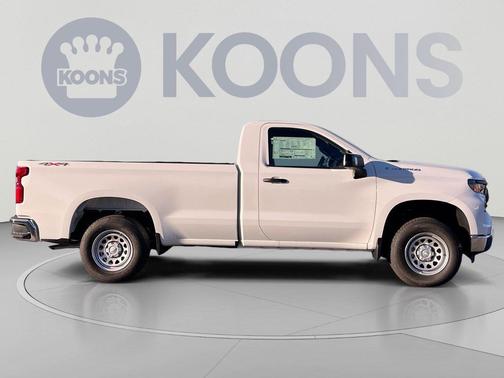 Summit White 2026 Chevrolet Silverado 1500 WT