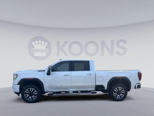 White Frost Tricoat 2023 GMC Sierra 3500 Denali