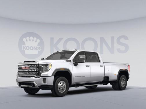 White Frost Tricoat 2023 GMC Sierra 3500 Denali