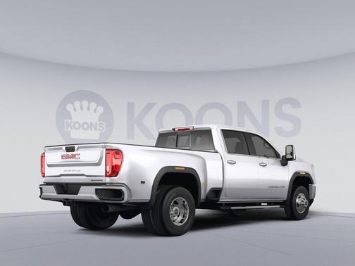 White Frost Tricoat 2023 GMC Sierra 3500 Denali