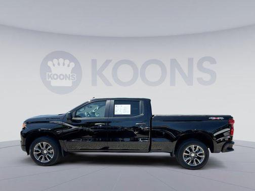 Black 2024 Chevrolet Silverado 1500 Custom