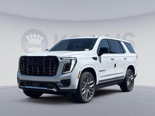 Glacier White Tricoat 2026 GMC Yukon Denali Ultimate