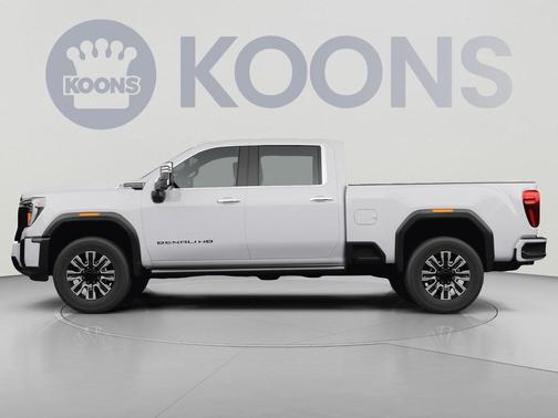 Glacier White Tricoat 2026 GMC Sierra 2500 Denali Ultimate