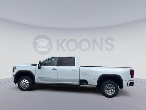 Glacier White Tricoat 2026 GMC Sierra 3500 Denali