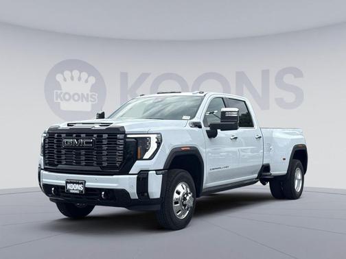 Glacier White Tricoat 2026 GMC Sierra 3500 Denali