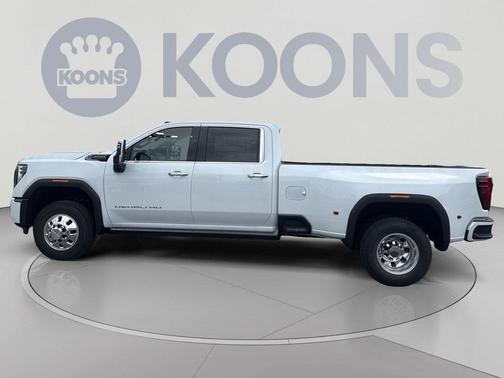 Glacier White Tricoat 2026 GMC Sierra 3500 Denali