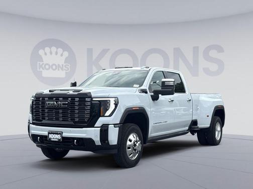 Glacier White Tricoat 2026 GMC Sierra 3500 Denali
