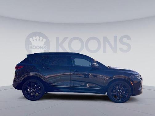 Black 2019 Chevrolet Blazer RS