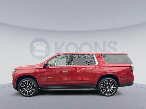 Radiant Red Tintcoat 2025 Chevrolet Suburban 4WD High Country