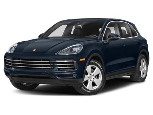 Gray 2022 Porsche Cayenne Platinum Edition