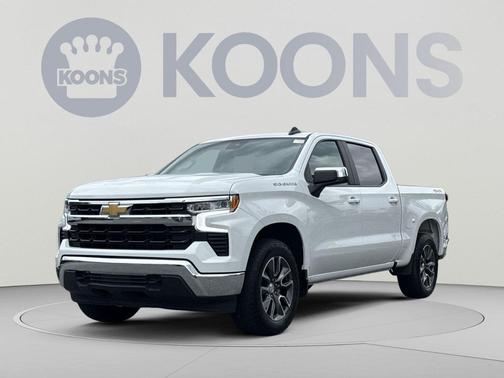 Summit White 2024 Chevrolet Silverado 1500 LT
