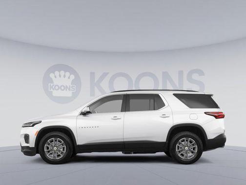 Summit White 2023 Chevrolet Traverse LT Cloth