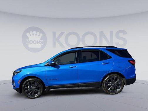 Riptide Blue Metallic 2024 Chevrolet Equinox AWD RS