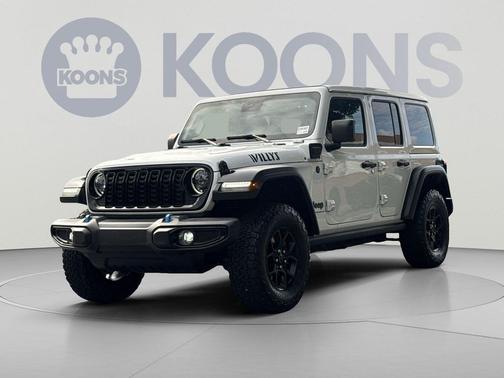 Bright White Clearcoat 2024 Jeep Wrangler 4xe Willys