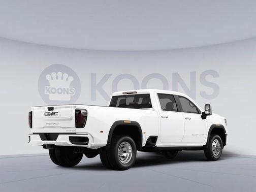 Glacier White Tricoat 2026 GMC Sierra 3500 Denali