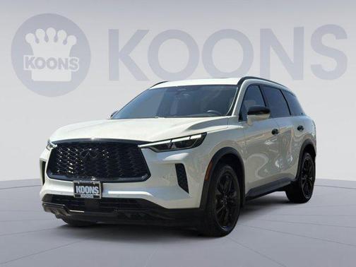Majestic White 2023 INFINITI QX60 Luxe