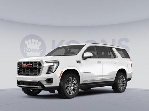 Glacier White Tricoat 2026 GMC Yukon Denali