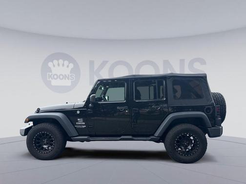 Black Clearcoat 2018 Jeep Wrangler JK Unlimited Sport