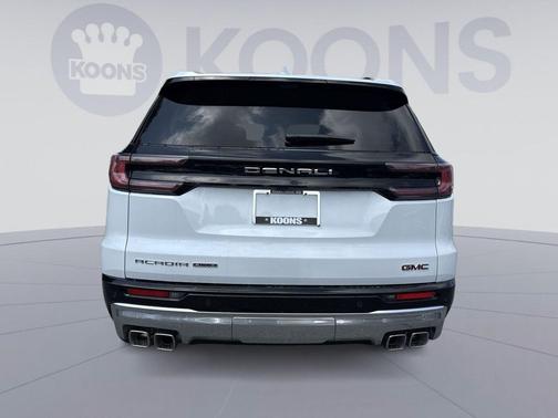 Glacier White Tricoat 2026 GMC Acadia Denali