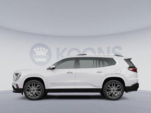 Glacier White Tricoat 2026 GMC Acadia Denali