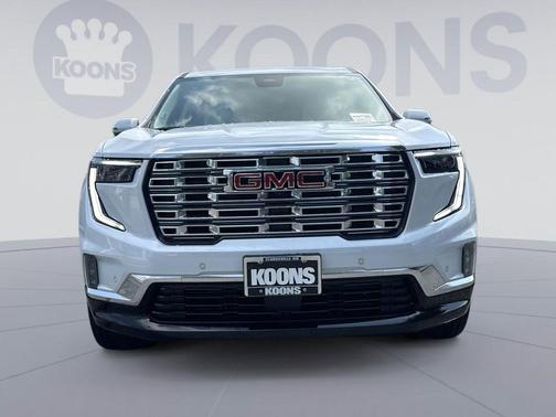 Glacier White Tricoat 2026 GMC Acadia Denali