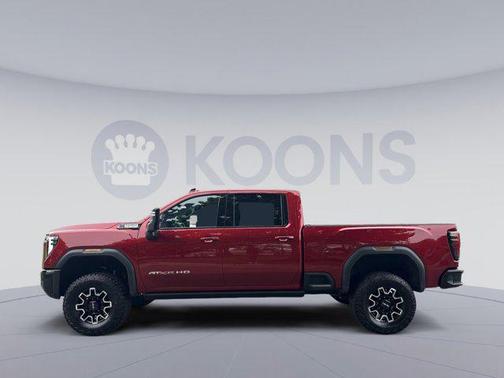 Volcanic Red Tintcoat 2024 GMC Sierra 2500 AT4X