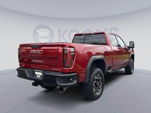 Volcanic Red Tintcoat 2024 GMC Sierra 2500 AT4X