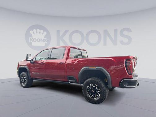Volcanic Red Tintcoat 2024 GMC Sierra 2500 AT4X