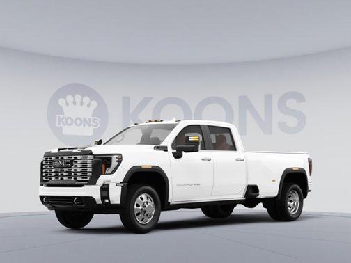 Glacier White Tricoat 2026 GMC Sierra 3500 Denali