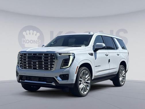 Glacier White Tricoat 2026 GMC Yukon Denali