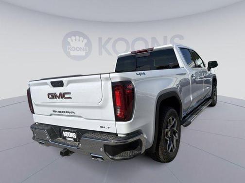 Glacier White Tricoat 2026 GMC Sierra 1500 SLT