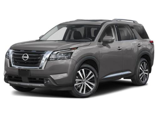 Gun Metallic 2025 Nissan Pathfinder Platinum 4WD