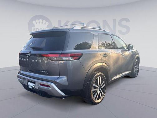 Gun Metallic 2025 Nissan Pathfinder Platinum 4WD
