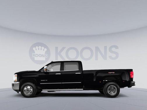 Black 2017 Chevrolet Silverado 3500 LTZ
