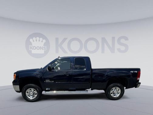 Deep Blue Metallic 2008 GMC Sierra 2500 SLT H/D Extended Cab