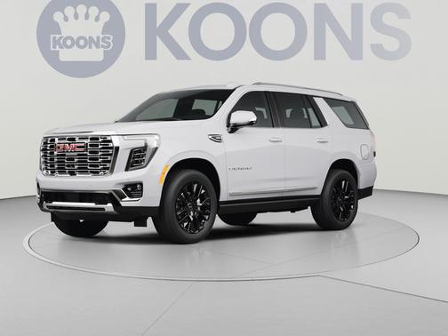 Glacier White Tricoat 2026 GMC Yukon Denali