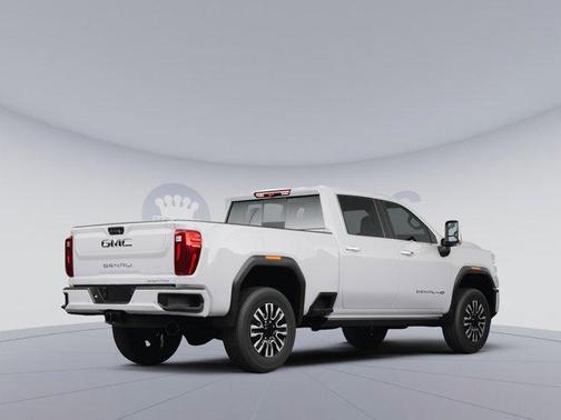 Glacier White Tricoat 2026 GMC Sierra 2500 Denali Ultimate